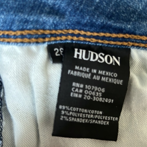 Hudson jeans.size 28 worn raw hem - Picture 2 of 4